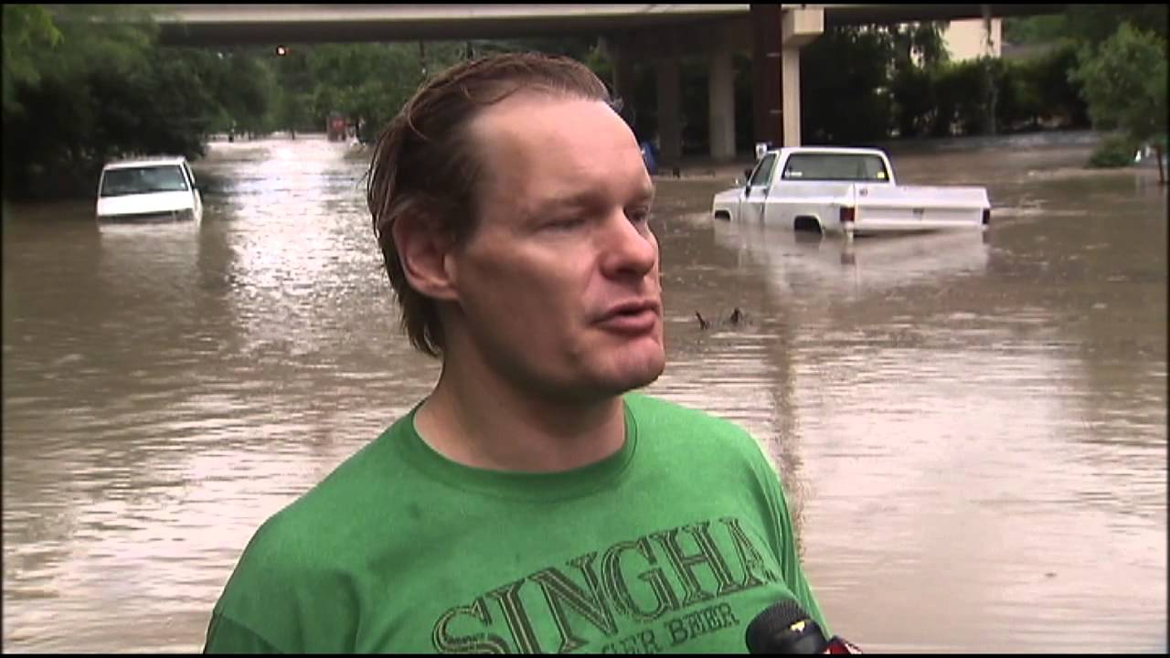 Shoal Creek Flooding in Austin | Memorial Day 2015 | Raw file Video
