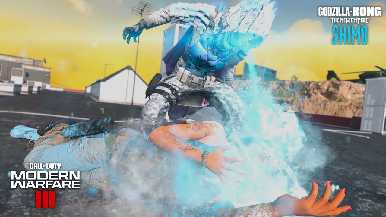 MW3 New Shimo Frostbite Finish Finishing Move (Godzilla X Kong) | MW3 MW3 Season 3 Executions