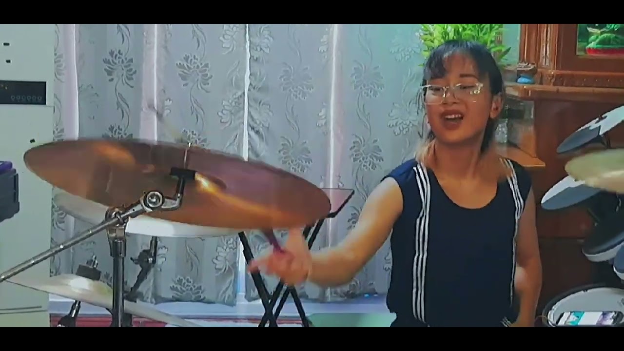 အမဲလိုက်အက- လေးဖြူ(Drum Cover)🐆
