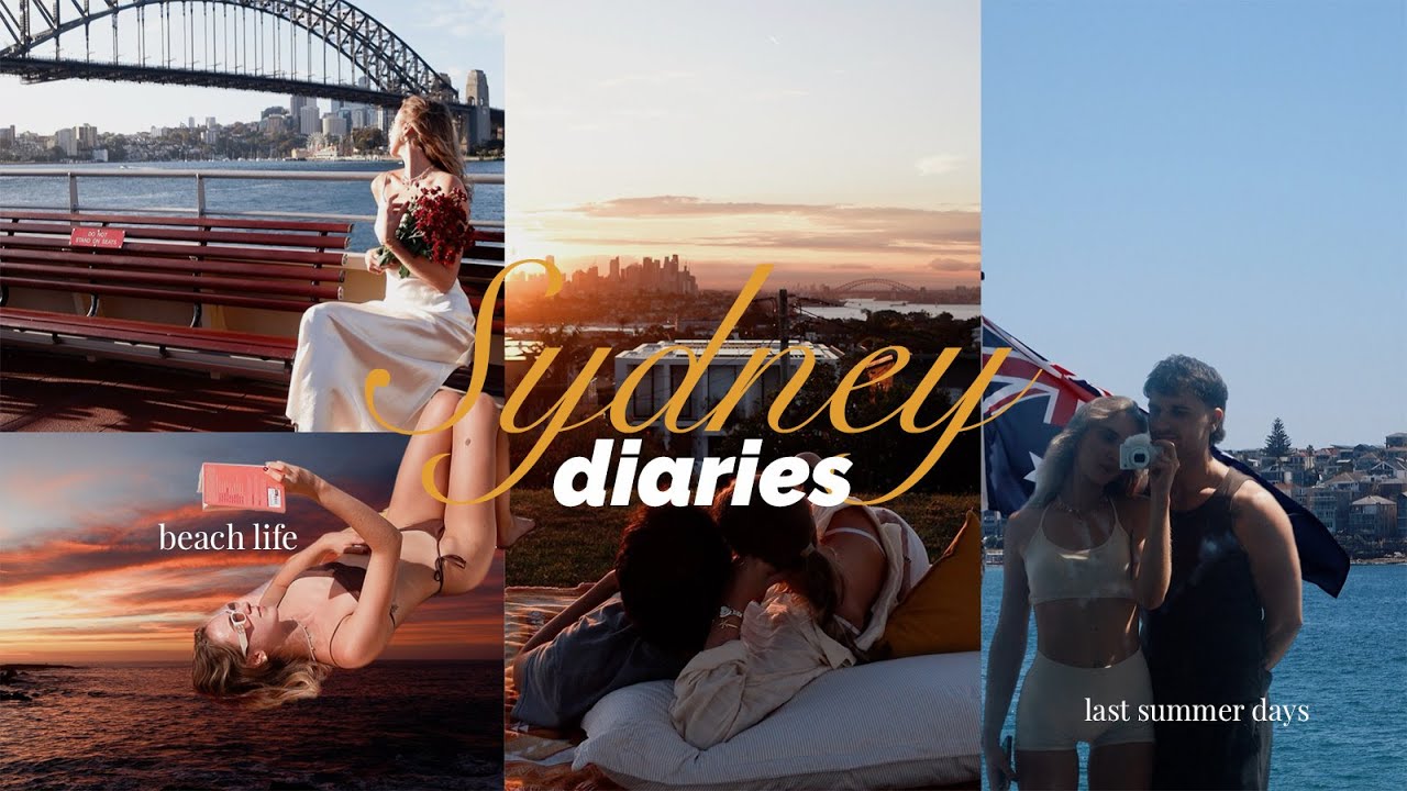 SYDNEY diaries 🌞🌺💛 |  navigating through my 20s, last summer days, beaches and city life, sunrises
