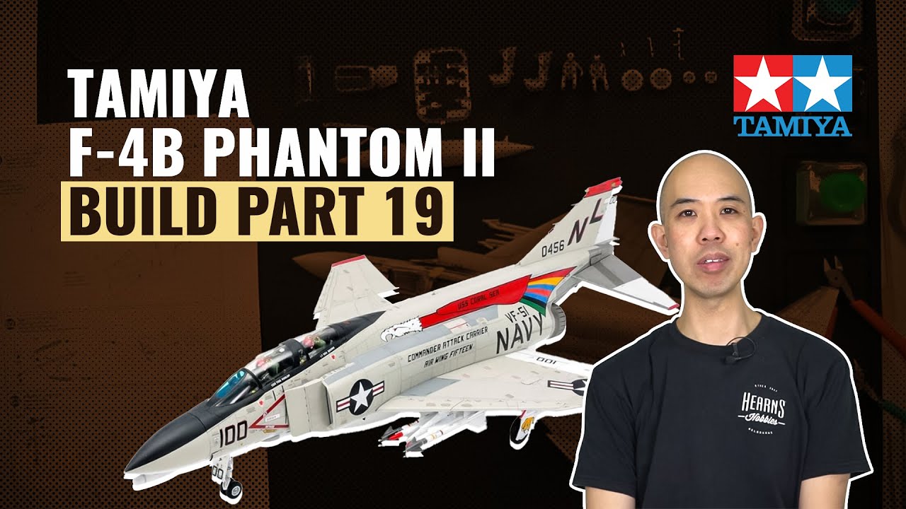 Tamiya | 1/48 F-4B Phantom Build Part 19 | #askHearns