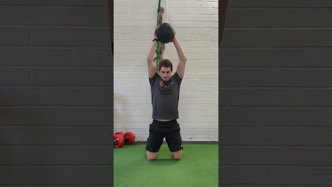 Tall Kneeling Ball Slams #exercisedemo #howto #slamball