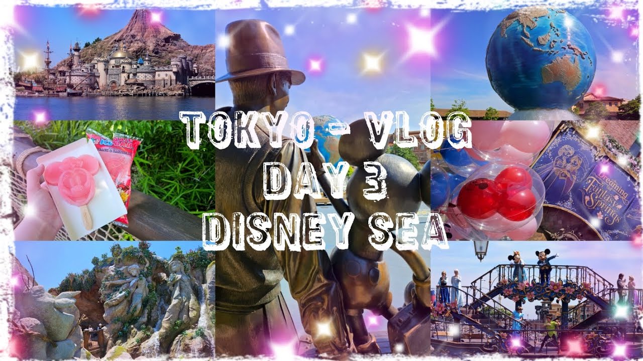 Tokyo, Japan Solo Trip - Summer 2024 - Day 3: Tokyo Disney Sea Vlog