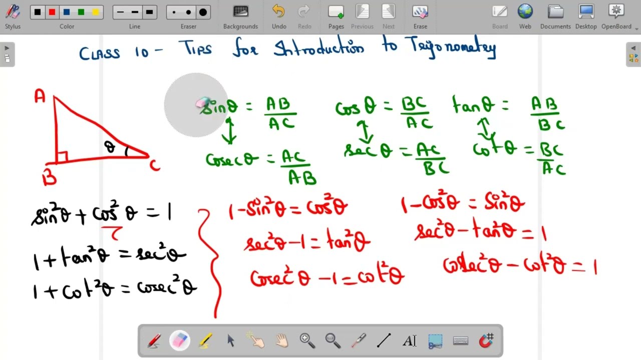 Class 10 Tips for Introduction to Trigonometry #class10, #class10math, #news, #boardexam2026