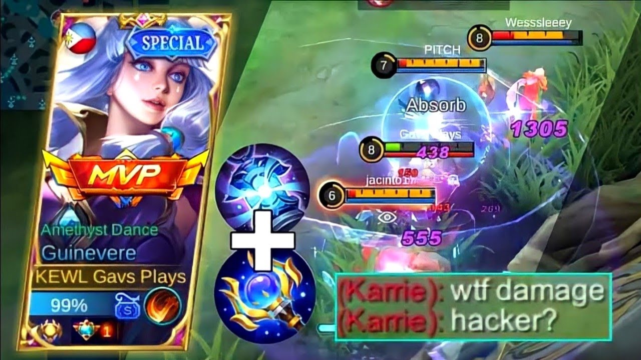 THIS UNDERRATED ITEM OF GUINEVERE IS BROKEN! (PLEASE TRY!) | GUINEVERE TOP 1 GLOBAL GAMEPLAY - MLBB