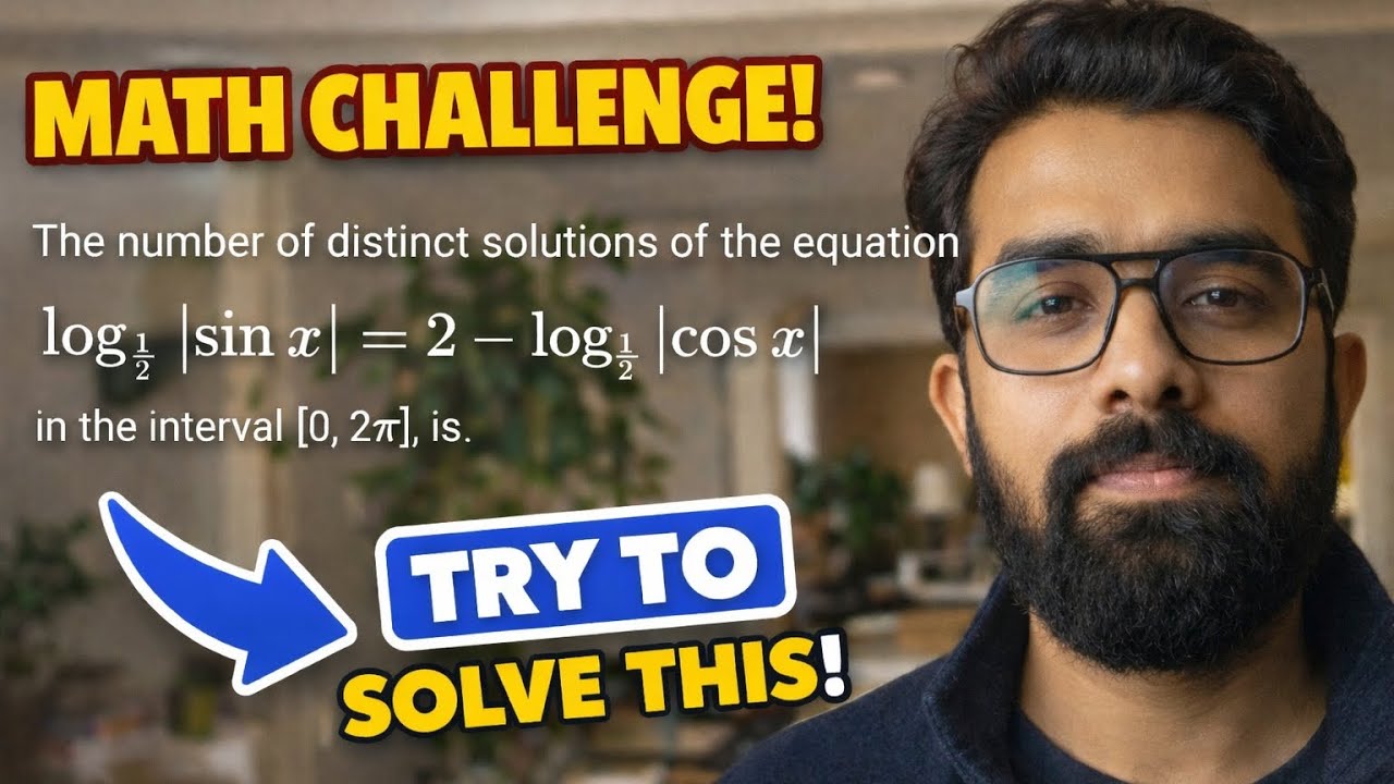 Number of distinct solutions ? || Explanation #maths #exam 