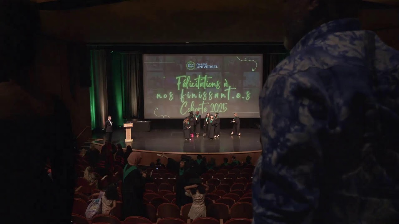 Collation des grades 2025 - Collège Universel - Rejoignez-nous en direct !