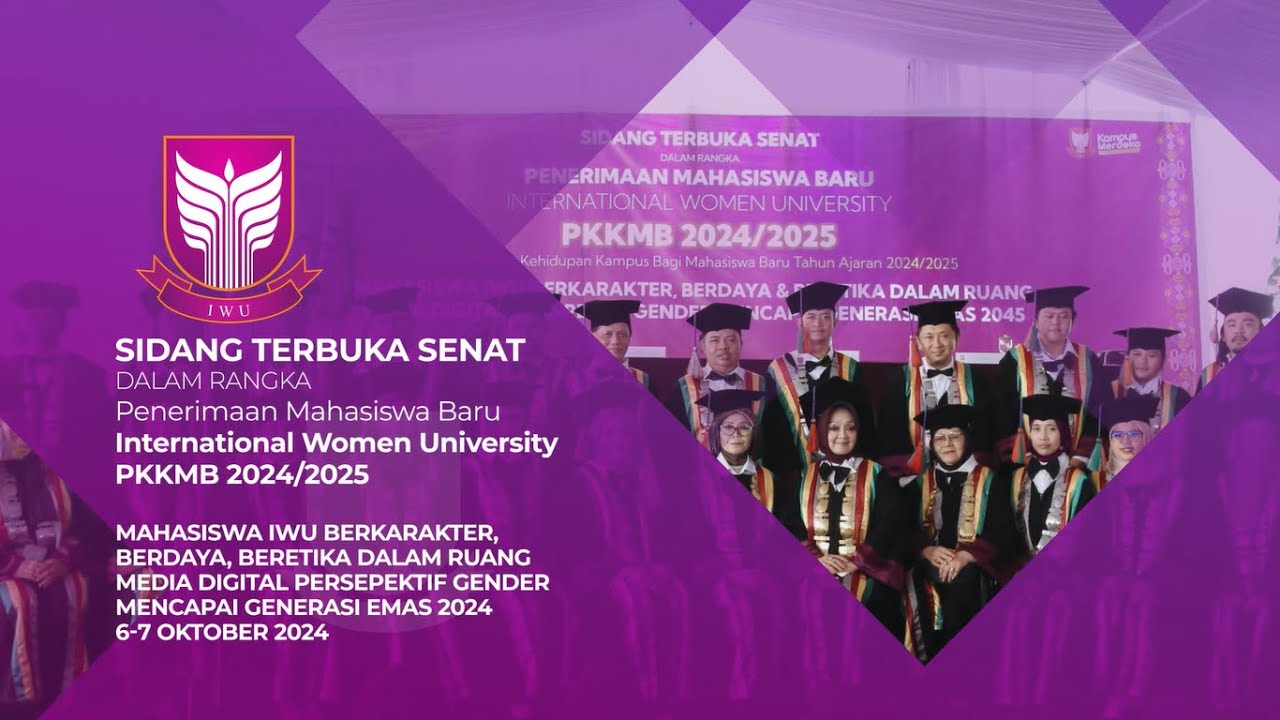 Pengenalan Kehidupan Kampus Bagi Mahasiswa Baru IWU 2024/2025