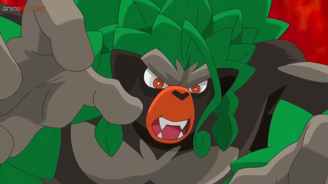 RILLABOOM MEJORES MOMENTOS EN POKEMON VIAJES CAP 131 #rillaboom #ashketchum #pokemonviajes