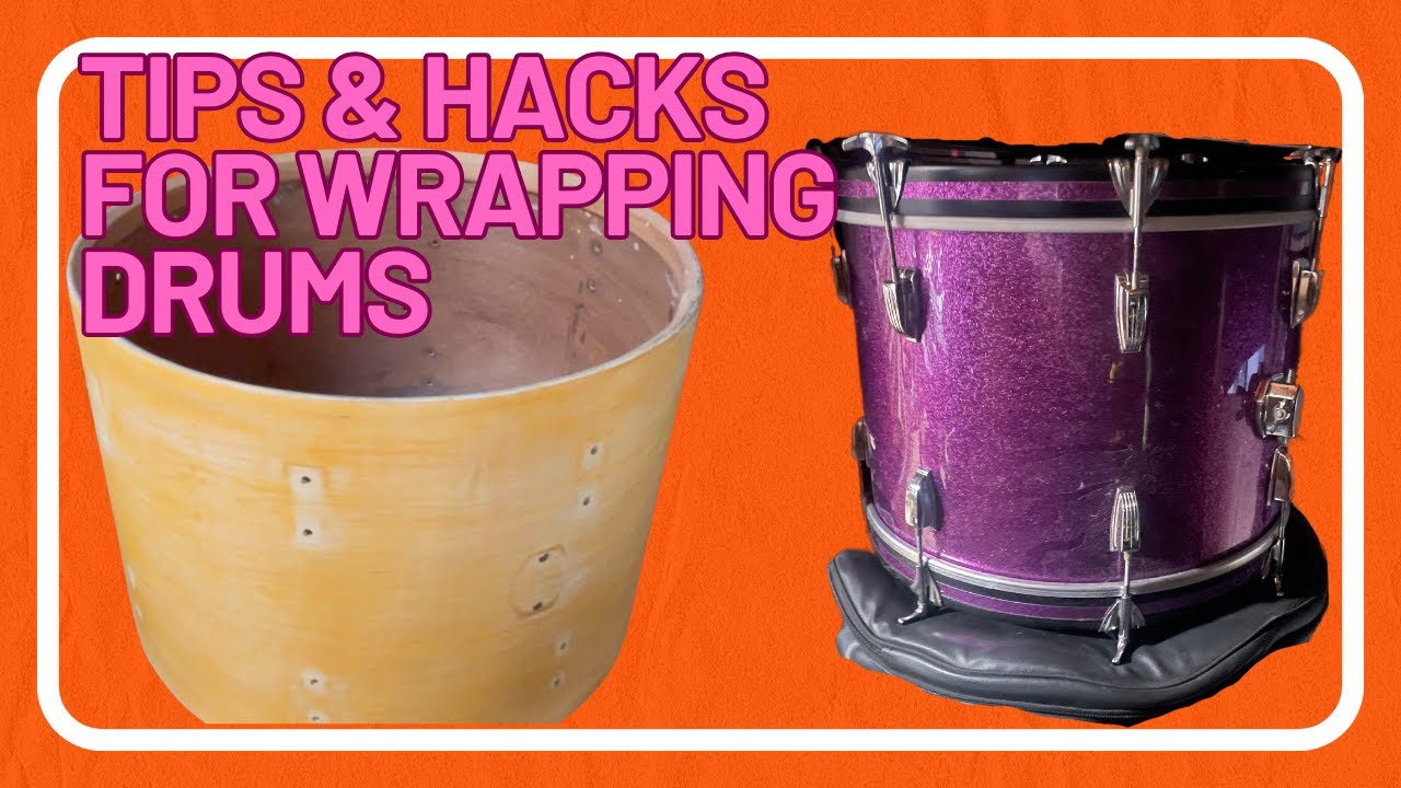 For those about to Wrap your Drums We salute you!!!