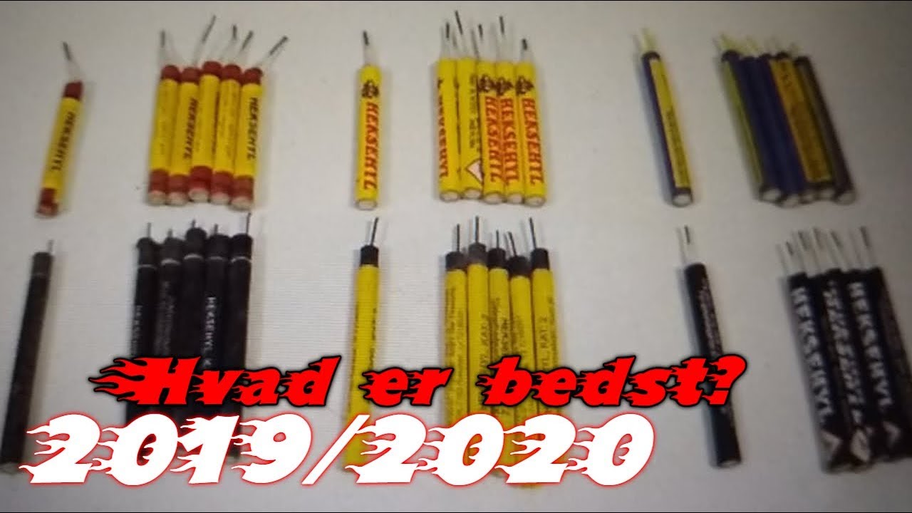Fyrværkeri 2019-2020 