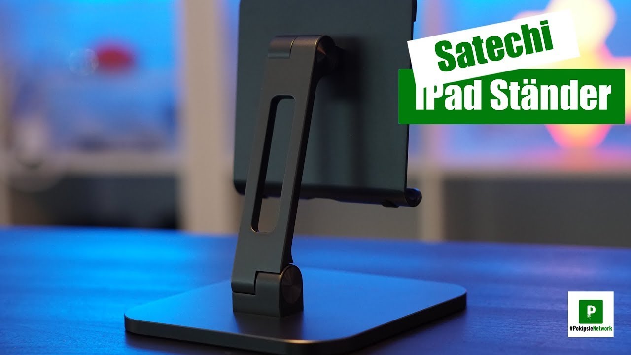 Satechi klappbarer Aluminiumständer: Flexibler iPad Ständer | Deutsch | 4K
