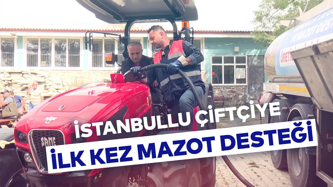 ÇİFTÇİYE MAZOT DESTEĞİ VERİLİYOR