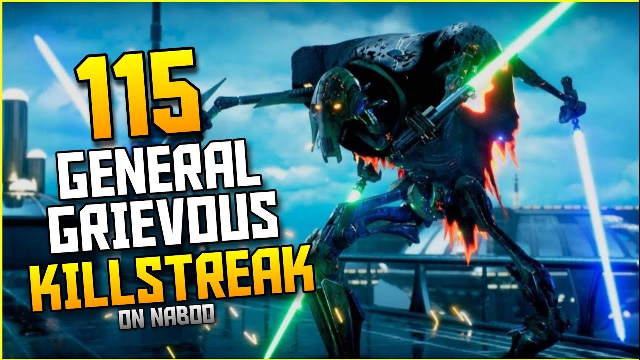 STAR WARS™ Battlefront™ II General Grievous 115 Killstreak (Naboo - Galactic Assault)