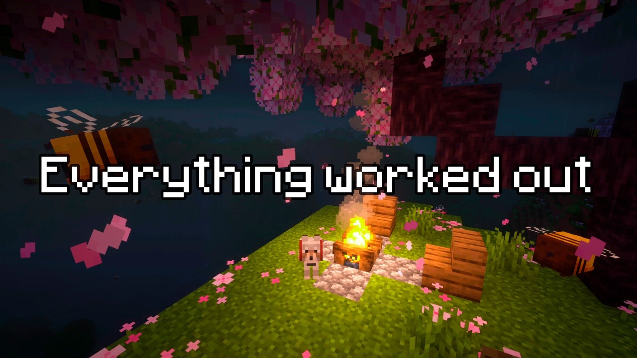 tiredness is easy to fix.... (minecraft music w chill sandstorm)