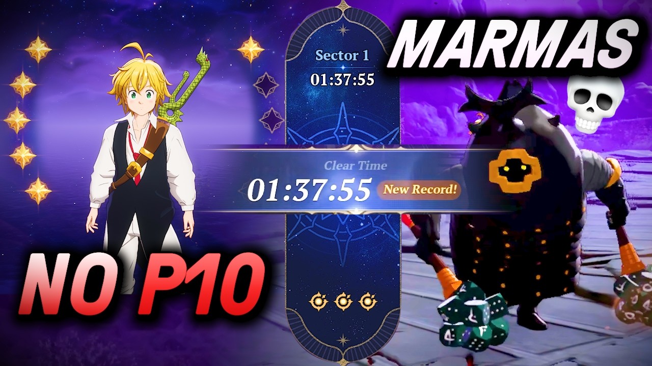 MARMAS Boss under 2 minutes F2P Friendly with MELIODAS🏆1min37s | 7DS ORIGIN