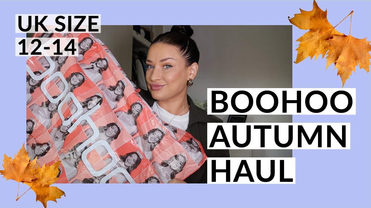 ✨🍂 BOOHOO AUTUMN 2020 HAUL & TRY-ON (SIZE 12-14) ✨