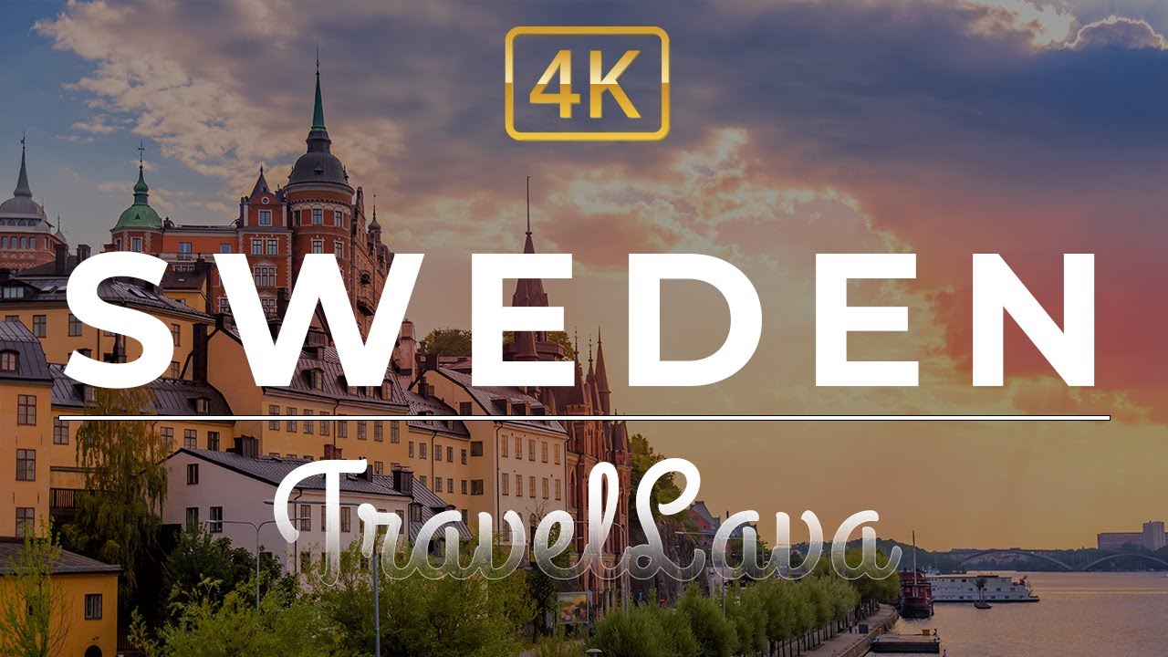 Sweden, A beautiful nation in 4K. 3 hours of soothing background and relaxing music