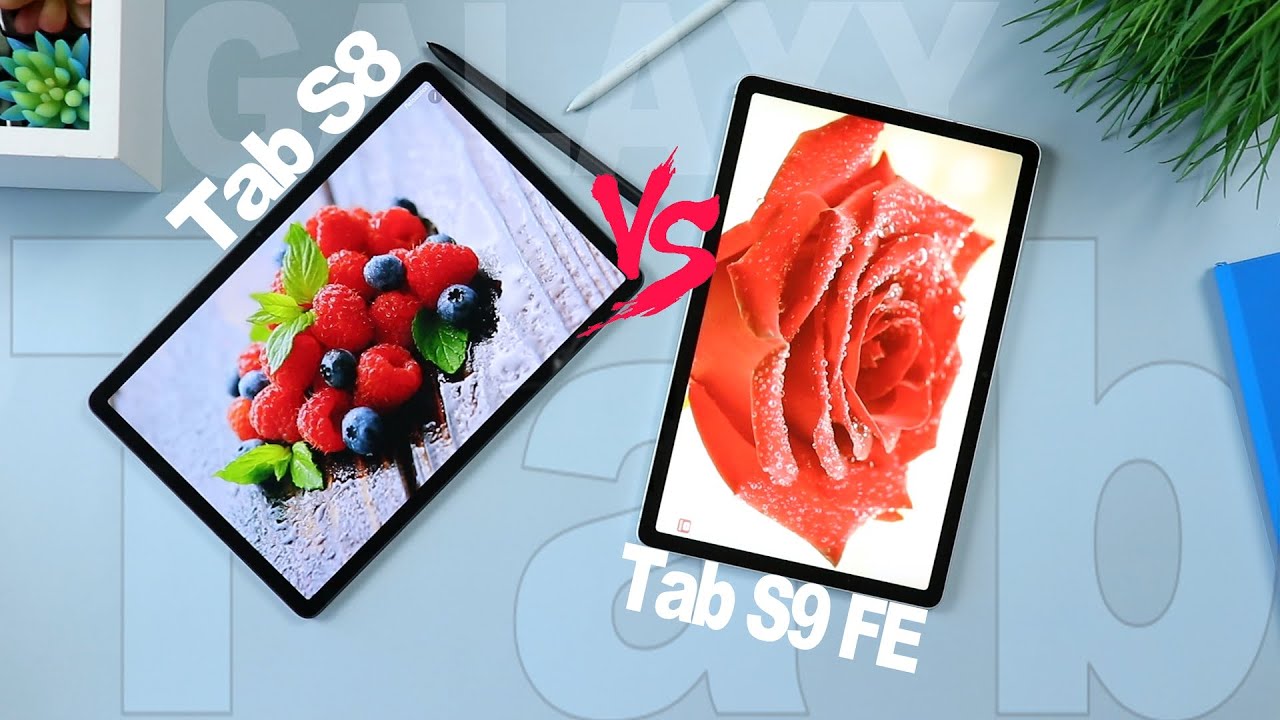 Galaxy Tab S9 FE vs Tab S8 | Making the Surprising Choice
