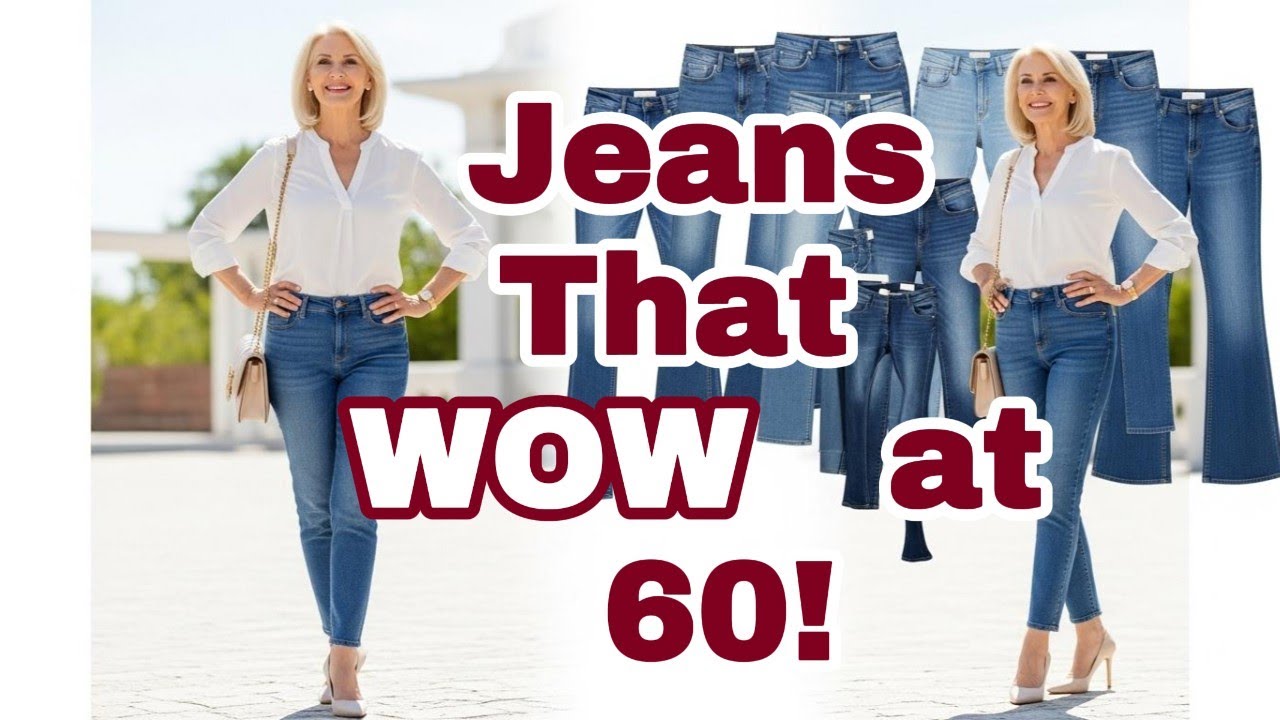 The Only 5 Jean Styles That Make You Look Amazing At 60