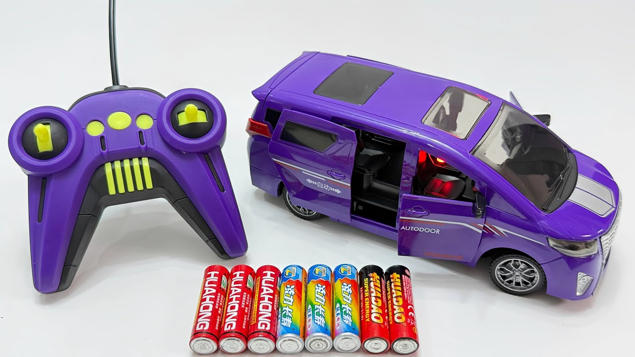 Unboxing RC Open-Door Business Vehicle, RC City Sanitation Truck, Electric Helicopter, Ambulance