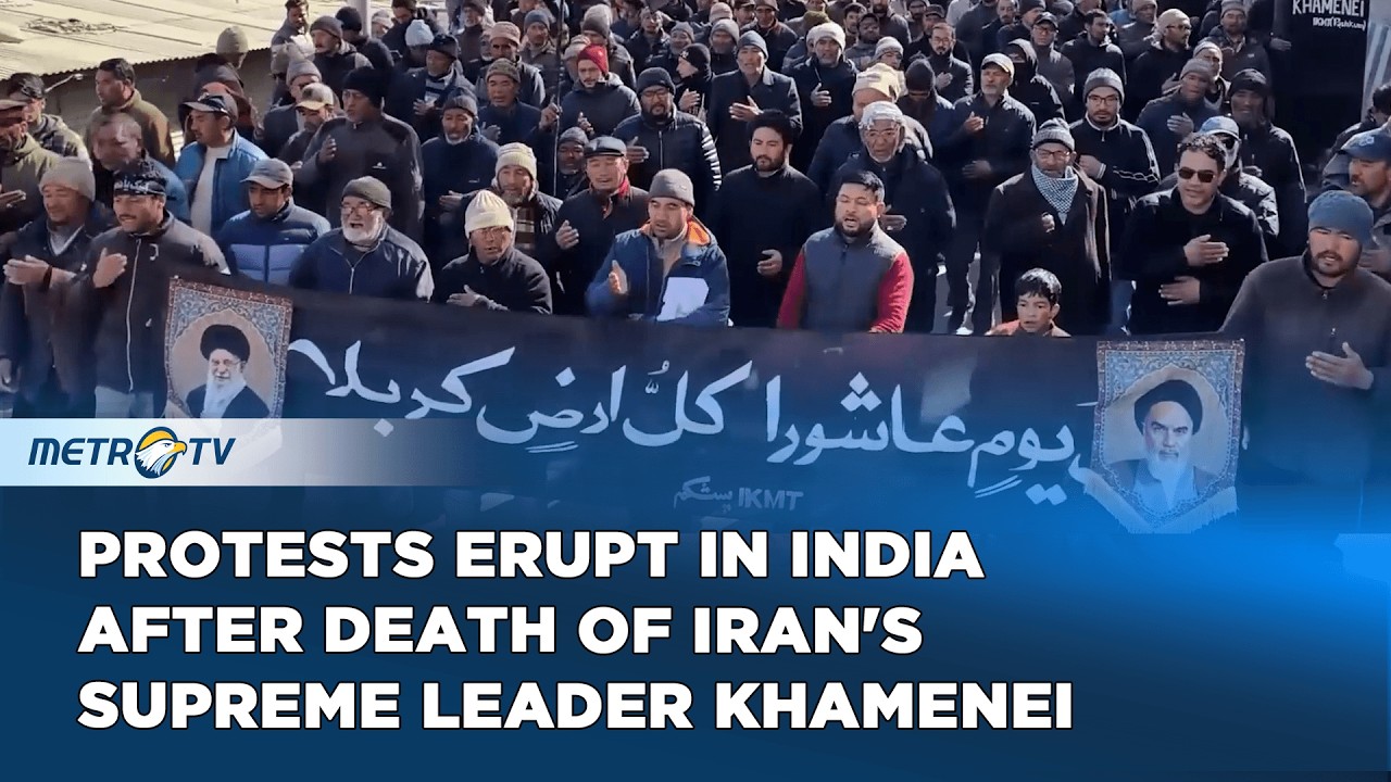 Indian Protesters Rally After Khamenei’s Assassination – A Global Outcry