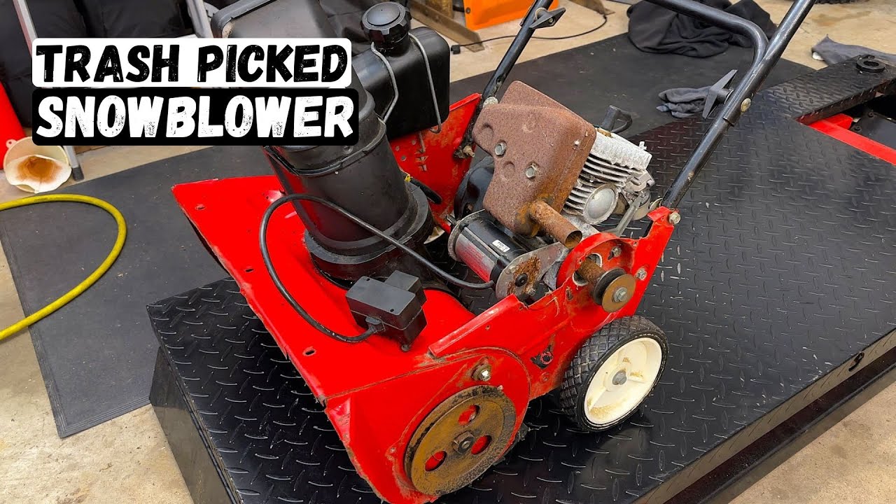 Roadside Rescue MTD Snowblower - Will it Run?