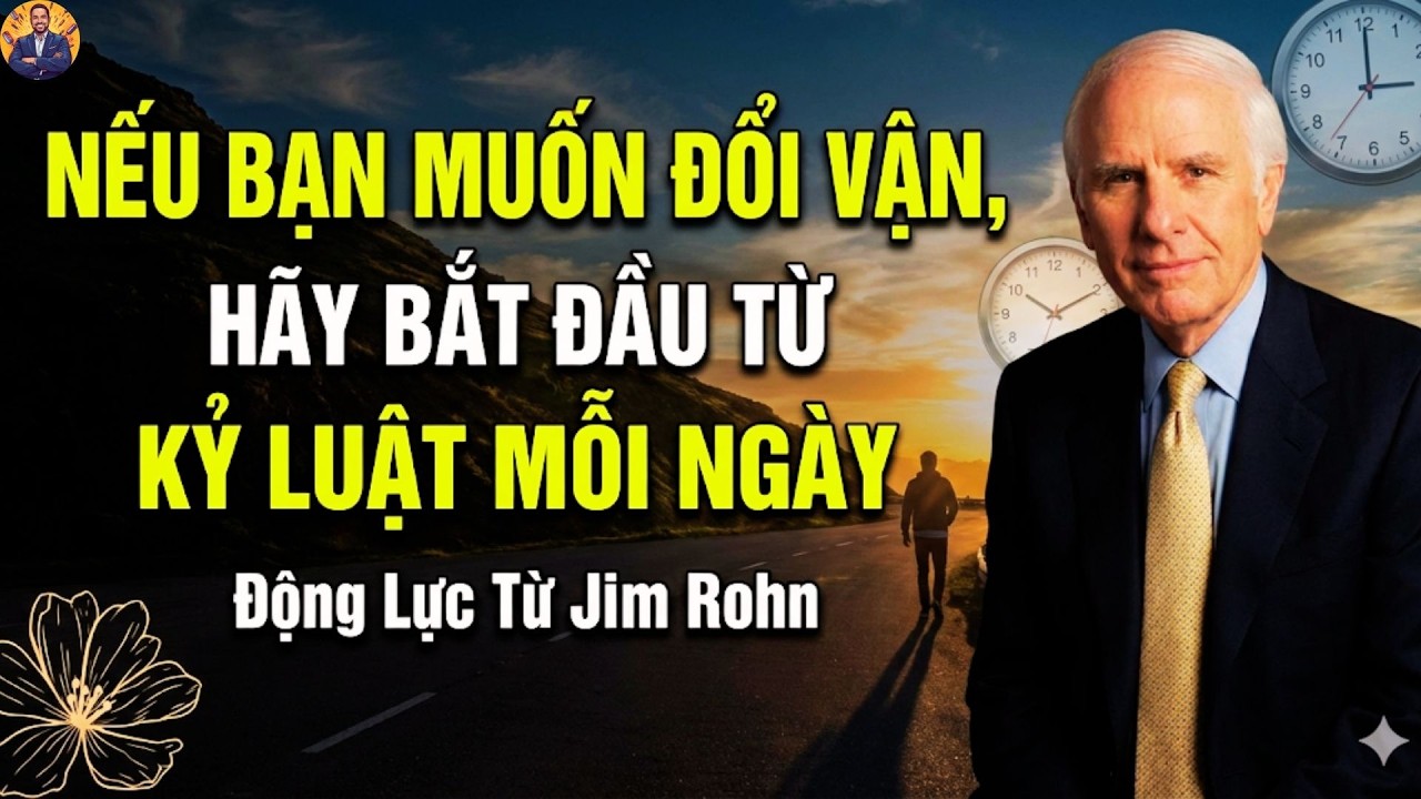 Nếu Bạn Muốn 4 Lý Do Tại Sao Kỷ Luật Là Chìa Khóa Để Đổi Vận Mỗi Ngày| Động Lực Từ Jim Rohn.