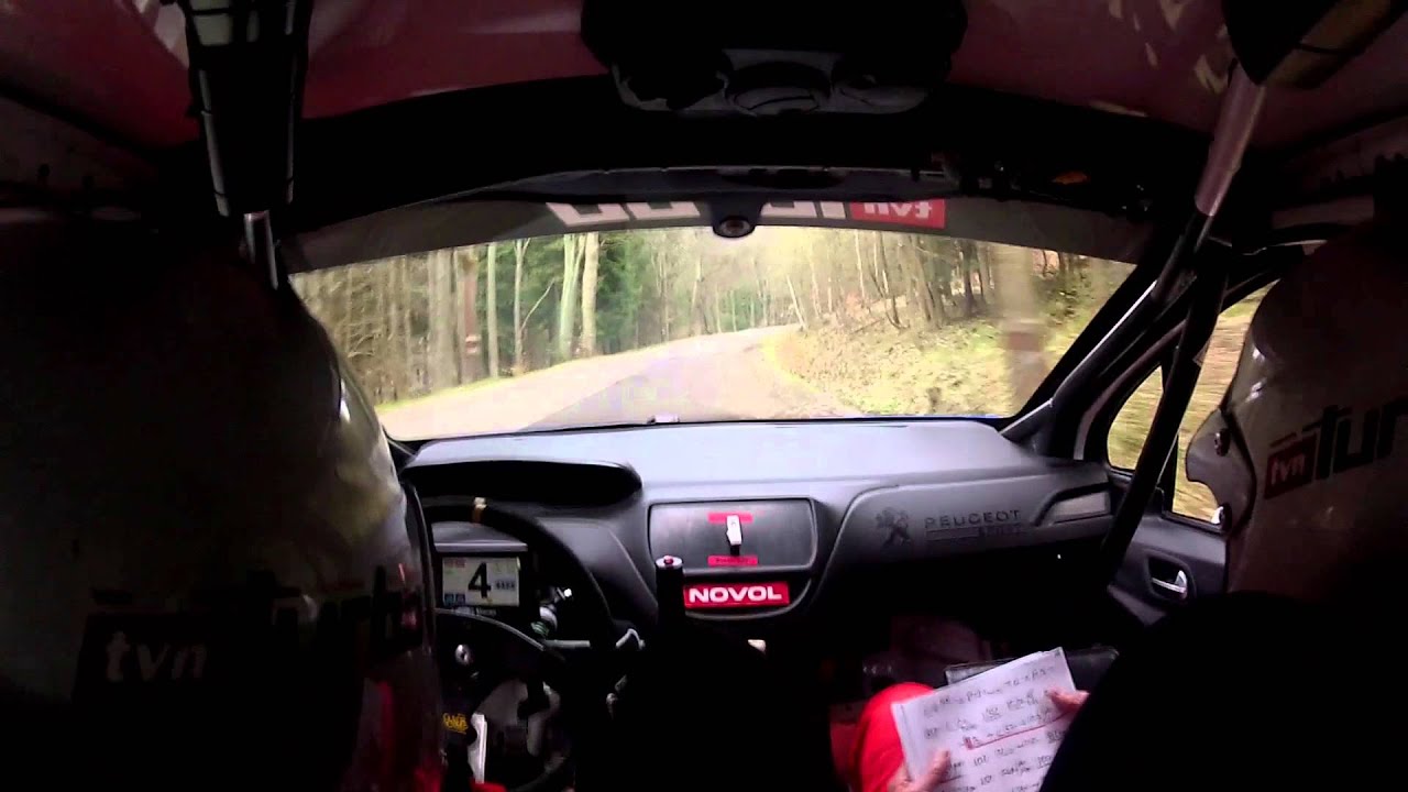 42. RAJD ŚWIDNICKI BYŚKINIEWICZ WISŁAWSKI PEUGEOT 208 R2 OS SREBRNA GÓRA-JODŁOWNIK