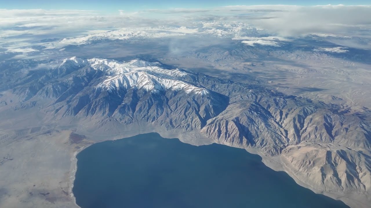 4K - Landing in Reno, NV - KRNO - Last 20 min of flight from Las Vegas - January 18, 2026