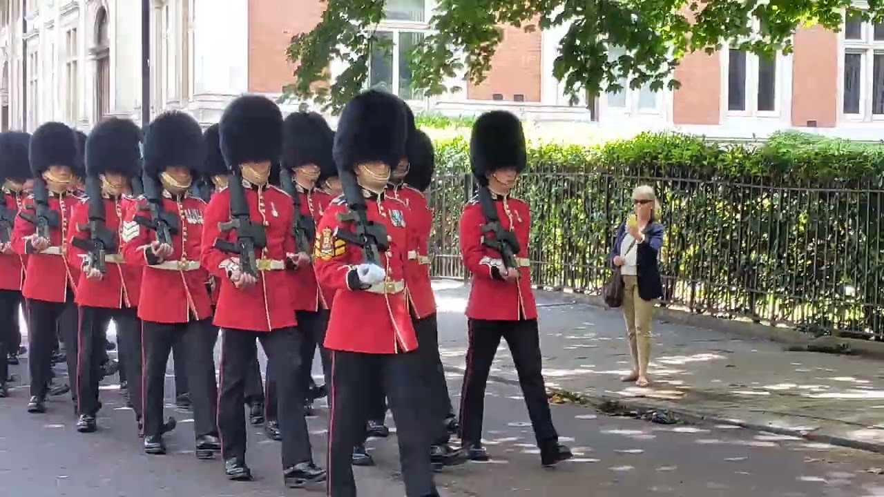 The Band of the Scots Guards with the Scots Guards