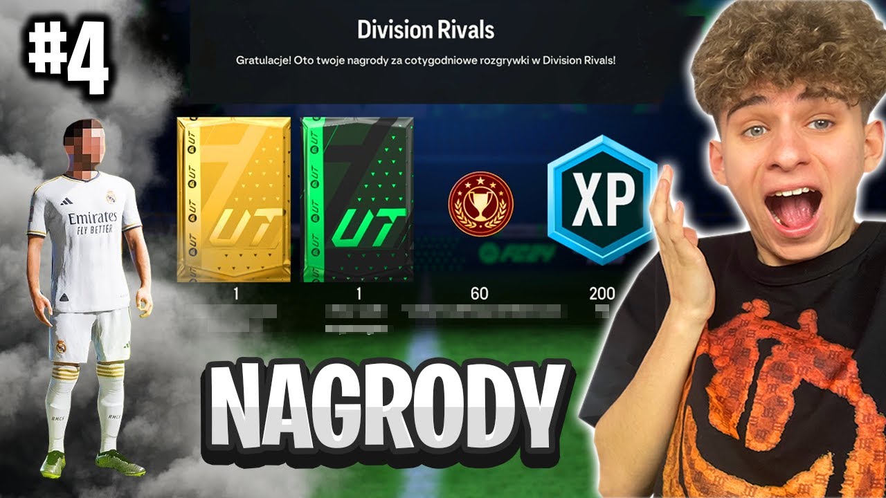 ODBIERAMY PIERWSZE NAGRODY za DIVISION RIVALS w EA FC 24 ULTIMATE TEAM😍 [#4]
