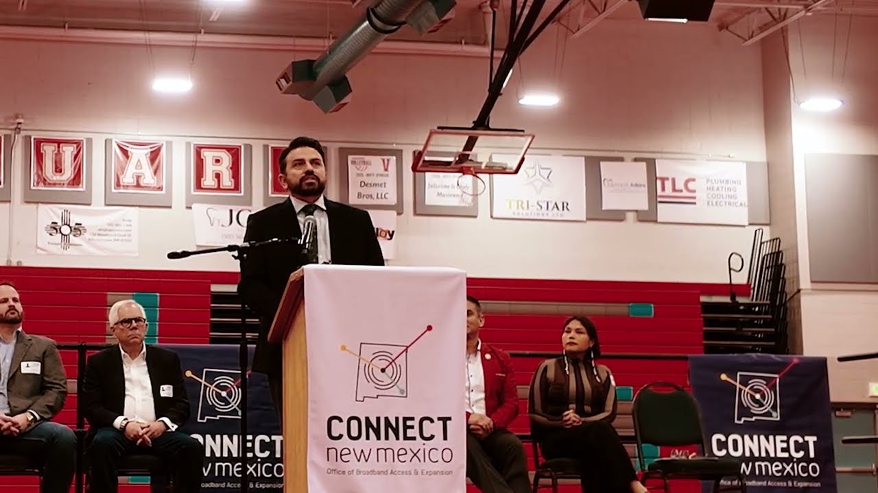 Jeff Lopez at Valencia High School Ribbon Cutting