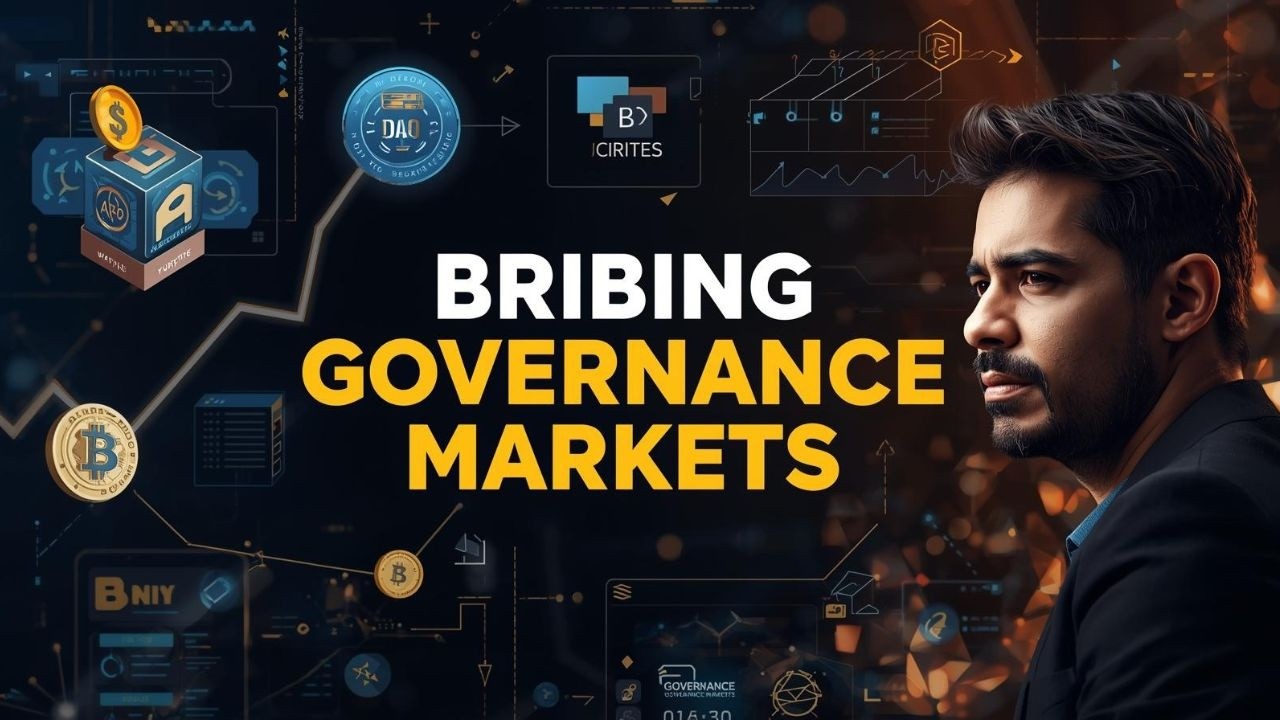 Bribing Governance Markets in 2026 🗳️💰||#defigovernance #bribemarkets @Blockchainooz
