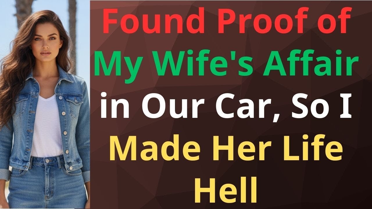 Wife Left Proof of Her Affair in Our Car, So I Made Her Life a Living Hell