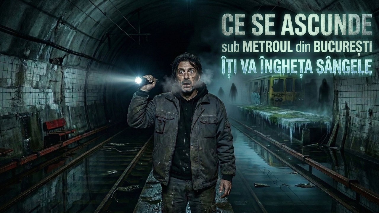 METROUL BUCUREȘTI: De ce 3 STAȚII FANTOMĂ sunt INTERZISE de 40 ANI? NIMENI nu le-a VĂZUT!