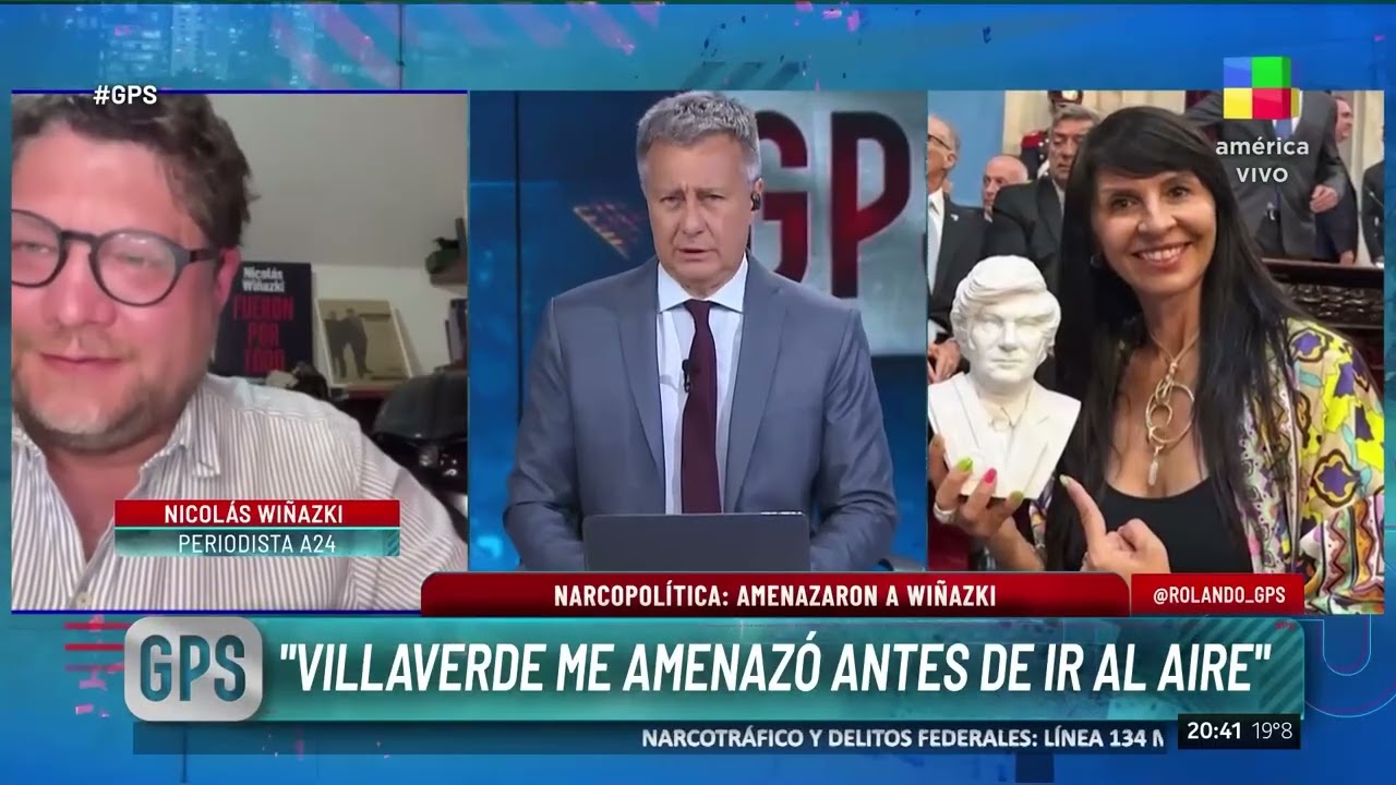 Villaverde amenaz&oacute; a Wi&ntilde;azki por revelar una causa narco | #GPS