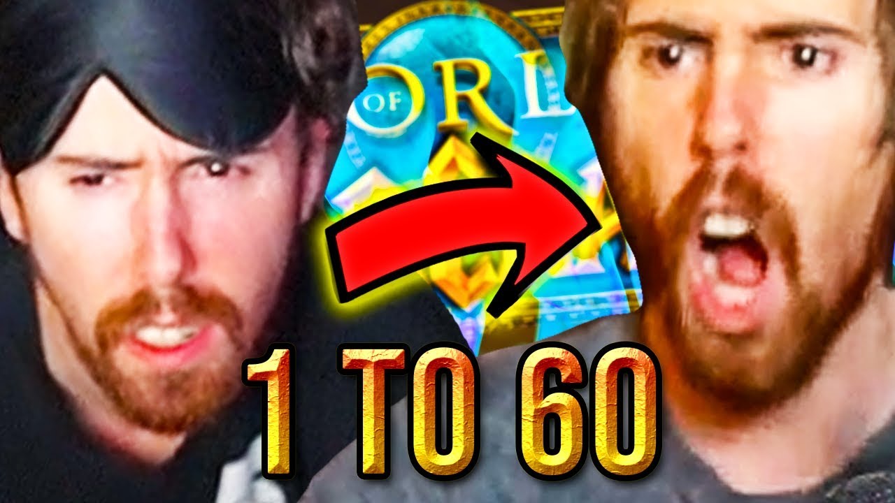 Asmongold Journey To Level 60 - Classic WoW Highlights SUPERCUT