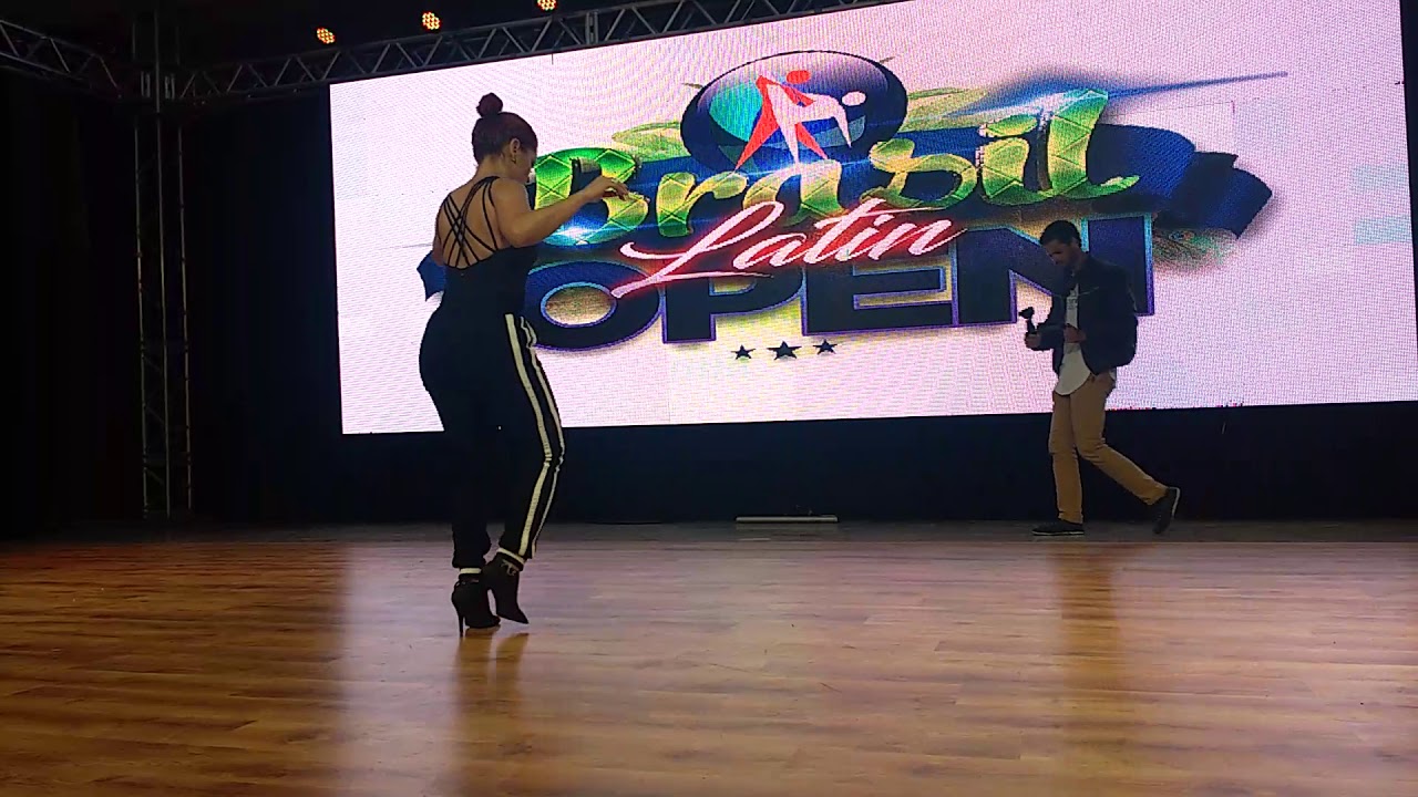 Jorjet Alcocer @ Brazil Latin Open 2018 - Bachata footwork demo
