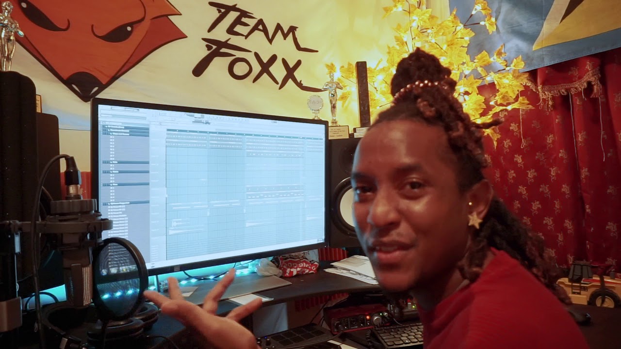 How Big Ride/Fuego Riddim was made - Lashley ' Motto ' Winter (@teamfoxxmusic)