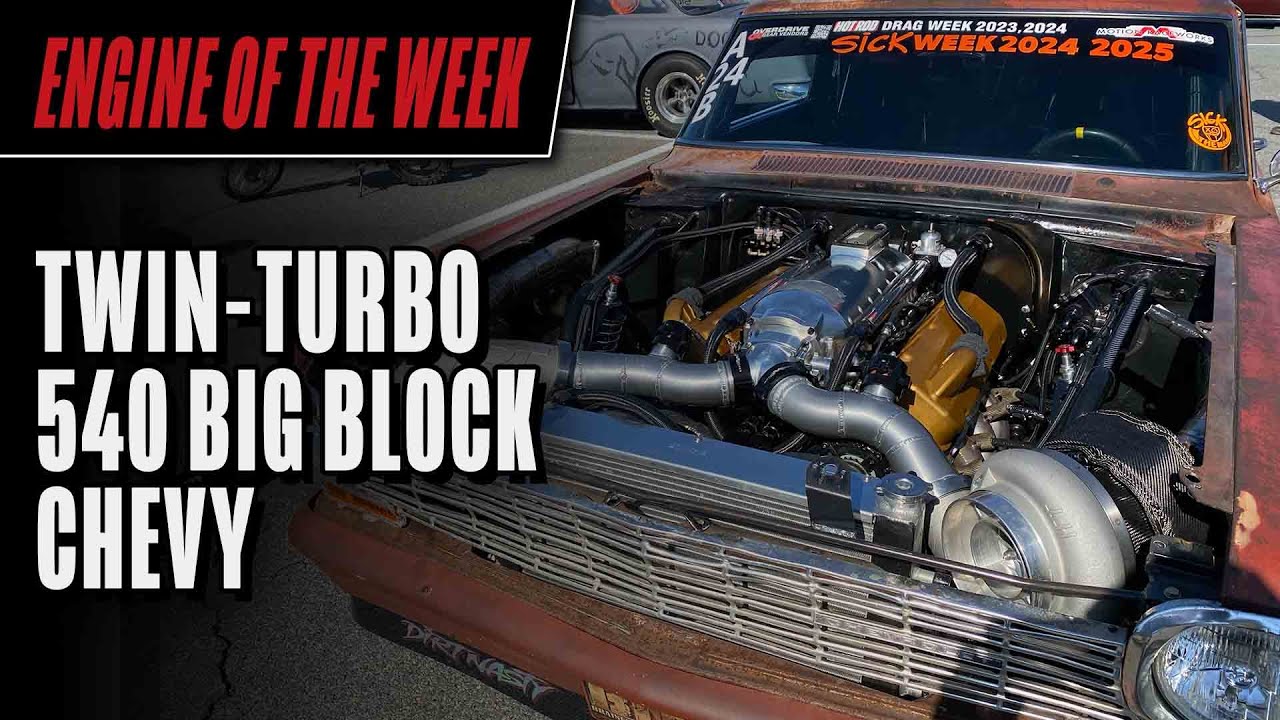 Jack Brooks' Twin-Turbo 540 cid Big Block Chevy Engine