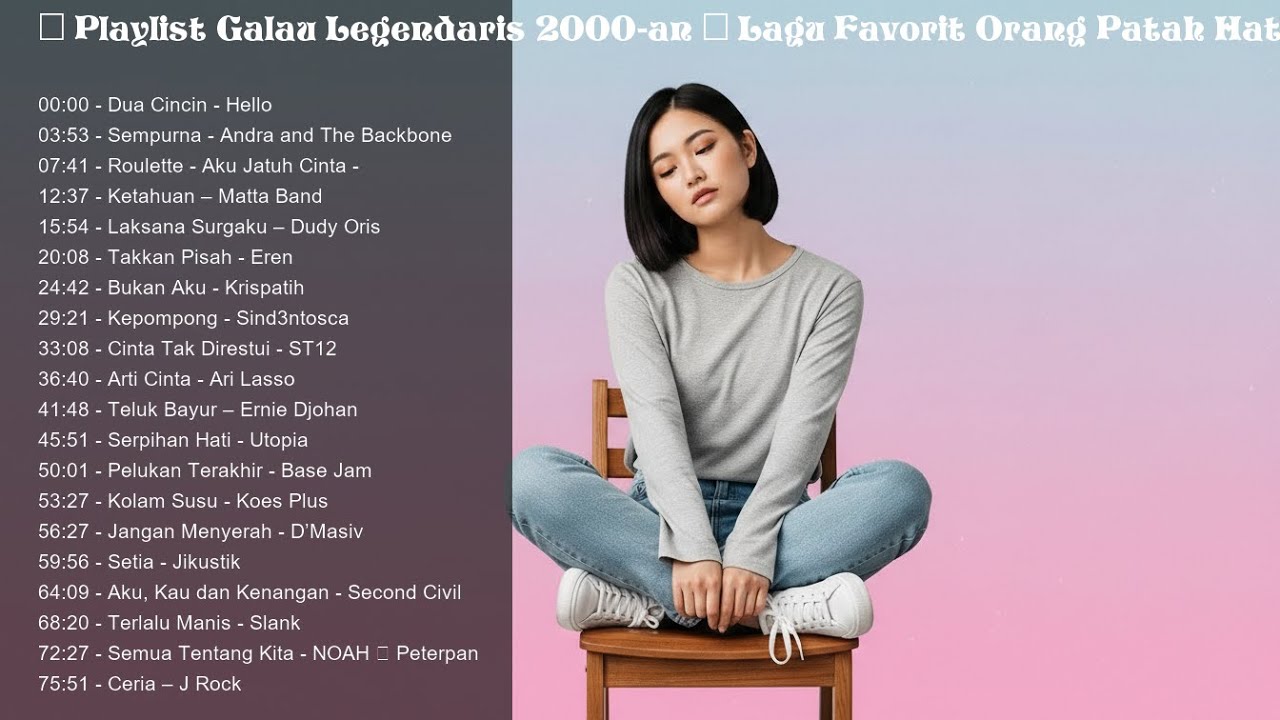 💔 Playlist Musik Galau 2000-an | Lagu Favorit Anak Warnet Dulu00:00 - Dua