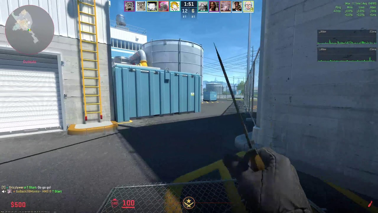 Dwarf King and Servant - Two ABSOLUT NEWBS Playing Counter-Strike 2