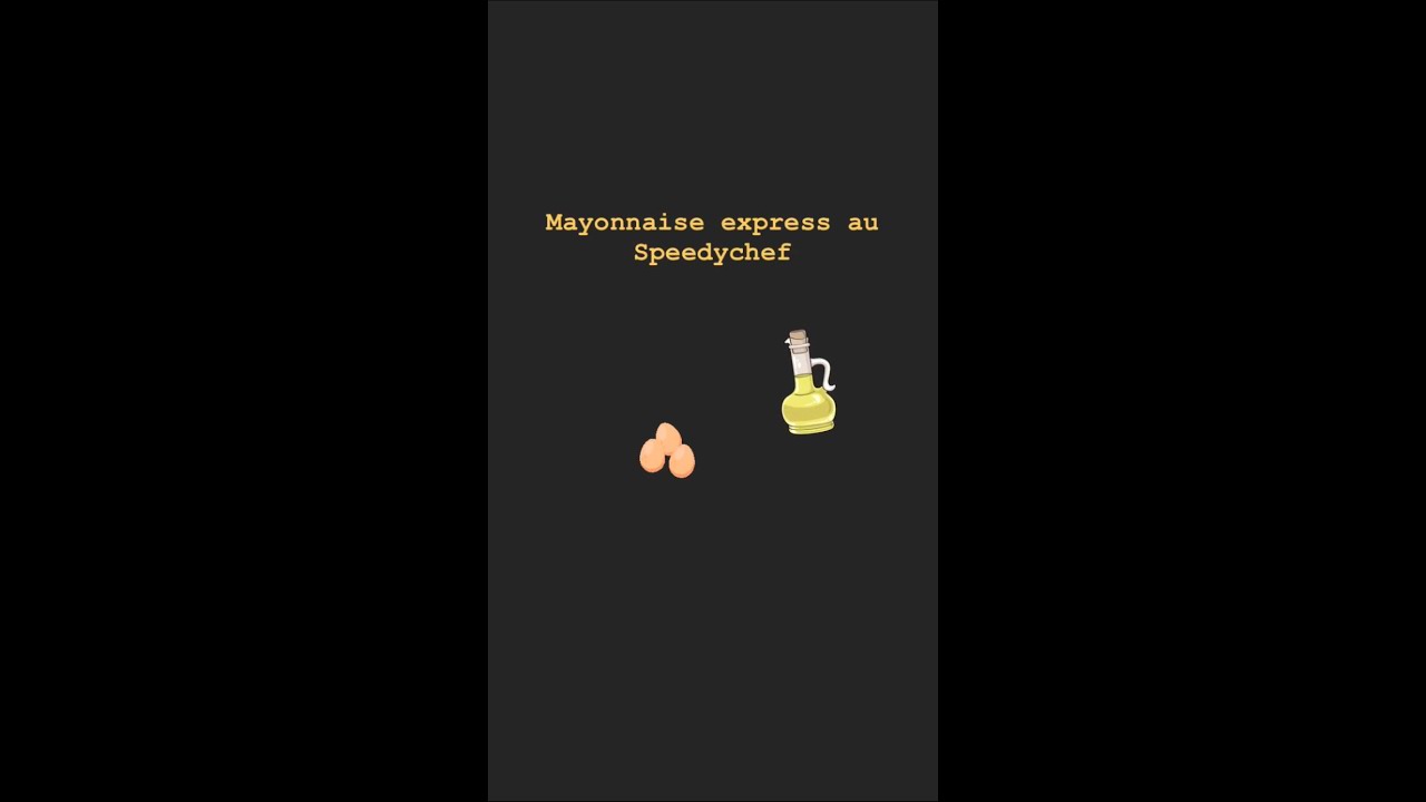 Mayonnaise au Speedychef Tupperware