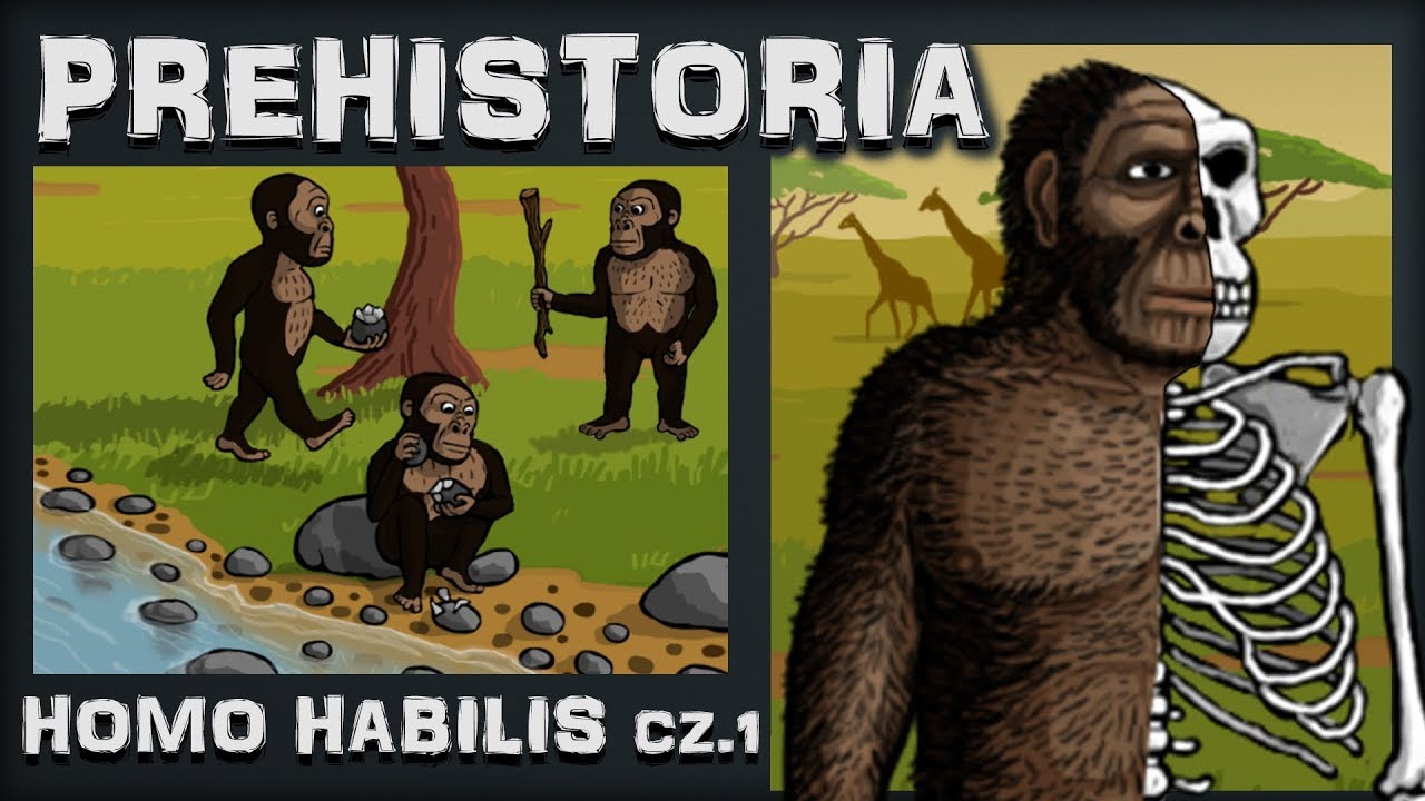 Homo Habilis - Człowiek Zręczny - Prehistoria - Odc.3 - Historia na Szybko