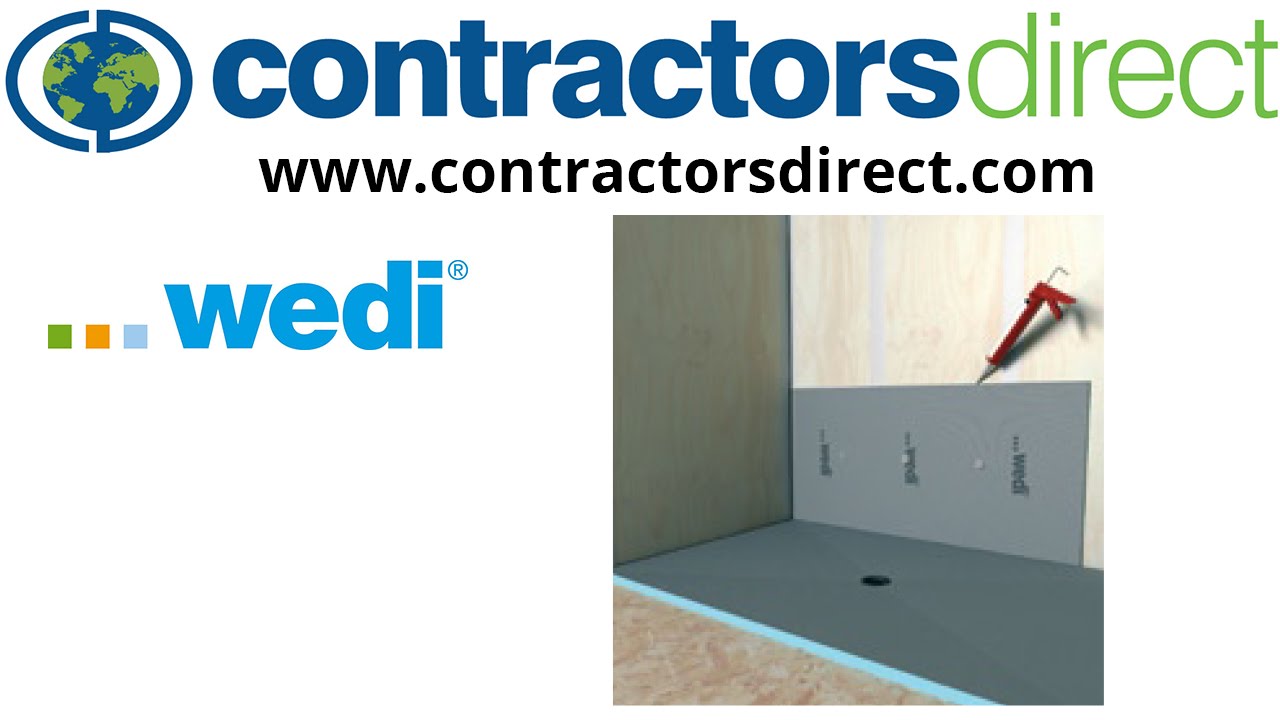 Wedi Fundo Shower System Demo. Contractors Direct