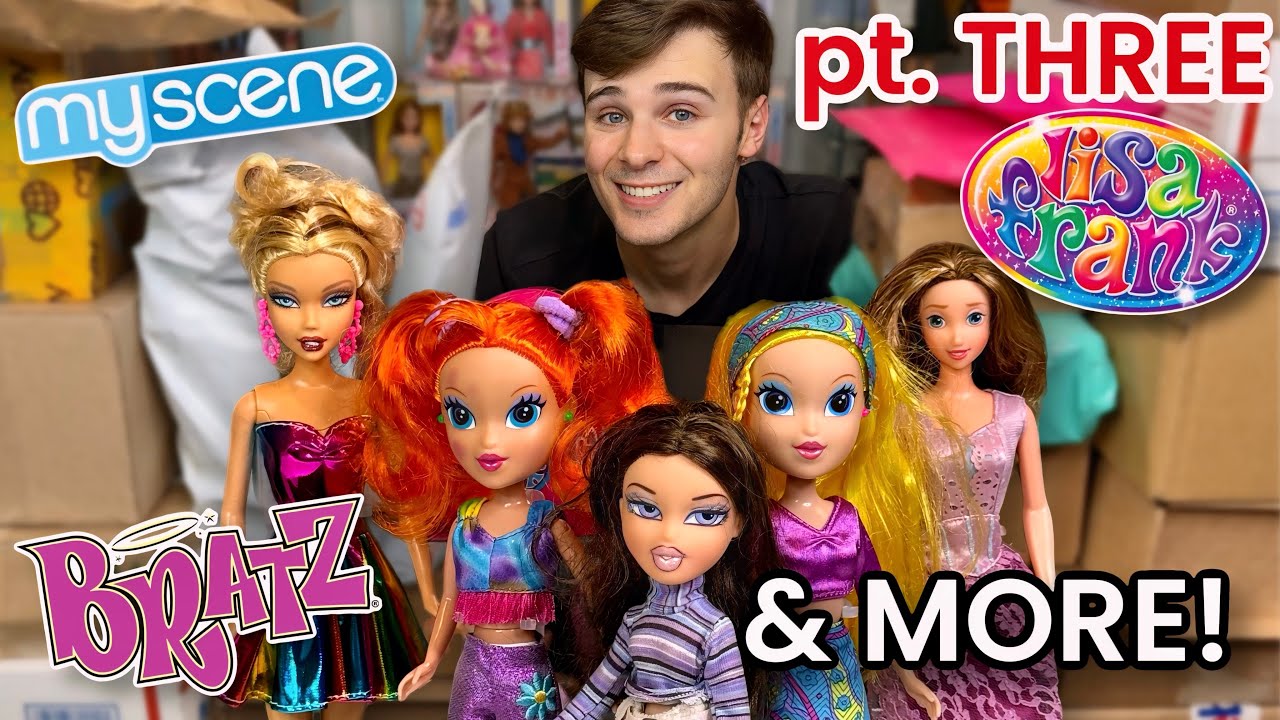 I Bought SO Many NOSTALGIC Dolls! Lisa Frank Dolls, My Scene, Bratz, Disney & MORE! Part 3!