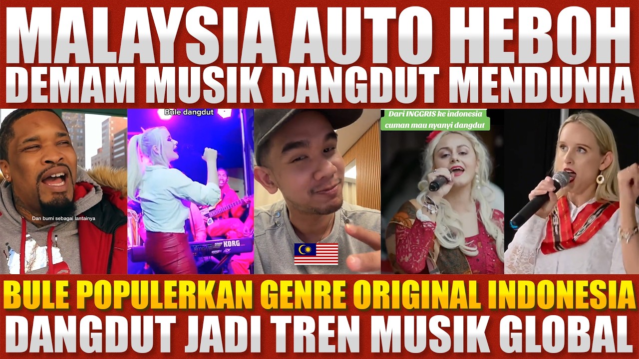 MALAYSIA HEBOH‼️DEMAM MUSIK DANGDUT INDONESIA GO INTERNASIONAL🥳Respon ini luar biasa