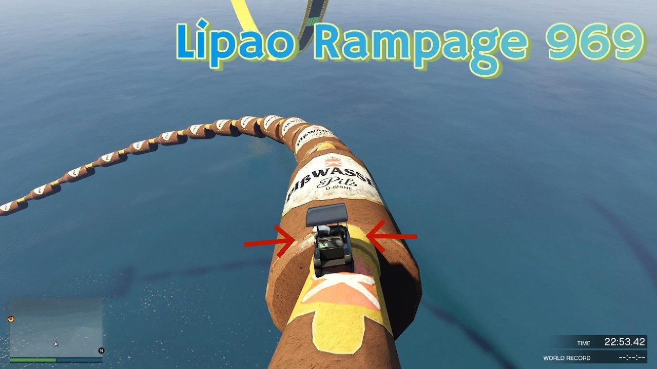 Lipao Rampage 969 - GTA V - Transform Skill Jump Custom Race