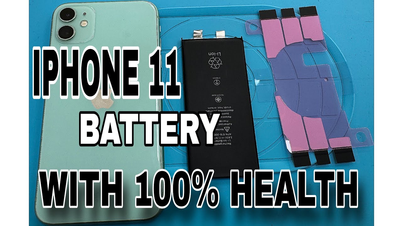 Замена аккумулятора iPhone 11 со 100% работоспособностью | Массаж без аккумулятора